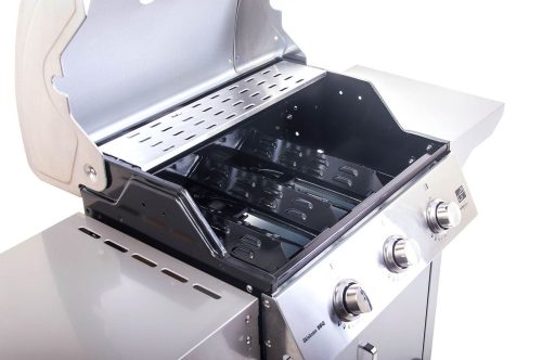 EPT Oklahoma BBQ Premium line gázgrill, 3 égőfej + ajándék nyomáscsökkentő