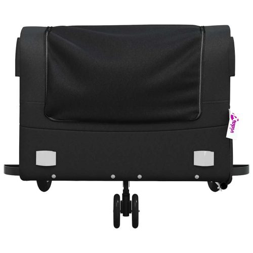  fekete vas kerékpár-utánfutó 45 kg