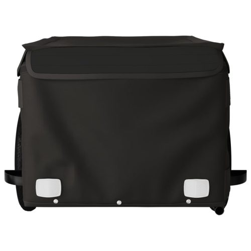  fekete vas kerékpár-utánfutó 30 kg