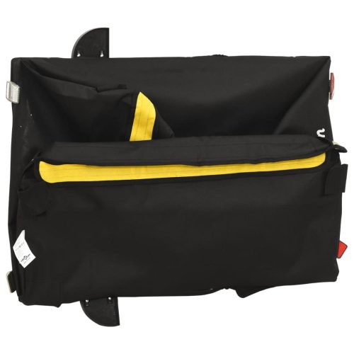  fekete-sárga vas kerékpár-utánfutó 45 kg