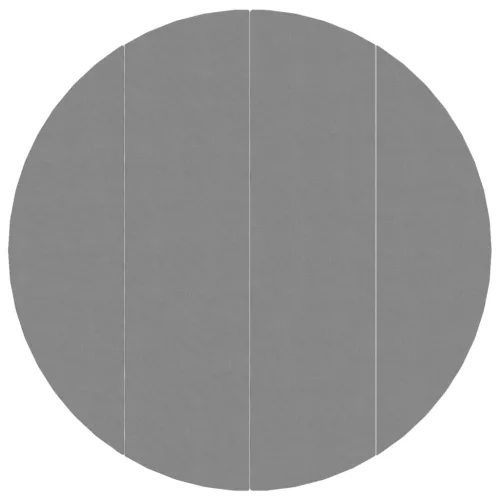  világosszürke poliészter geotextília medencealátét Ø 500 cm