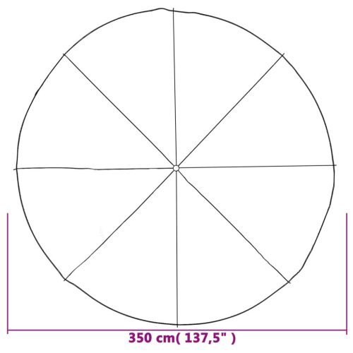  játék szövet ejtőernyő gyerekeknek Ø3,5 m