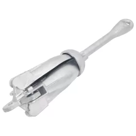    ezüst összecsukható tűzihorganyzott öntöttvas horgony 4 kg