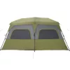  10 személyes zöld gyorskioldó vízálló családi sátor