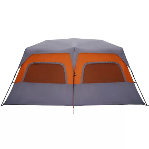  10 személyes szürke-narancs gyorskioldó vízálló családi sátor