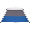  6 személyes világoskék LED-es felugró családi sátor