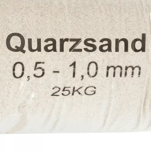  szűrőhomok 25 kg 0,5-1,0 mm