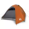  3 személyes narancssárga vízálló kupolás kempingsátor