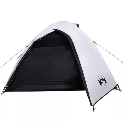  4 személyes fehér sötétítő szövet vízálló kupolás kempingsátor