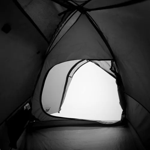  4 személyes fehér sötétítő szövet vízálló kupolás kempingsátor