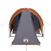  2 személyes szürke és narancssárga vízálló kupolás kempingsátor