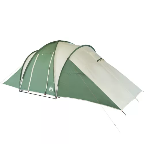  6 személyes zöld vízálló kupolás családi sátor