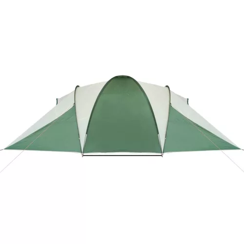  6 személyes zöld vízálló kupolás családi sátor