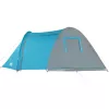  6 személyes kék vízálló kupolás családi sátor