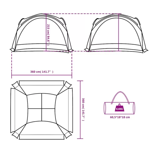  fehér vízálló rendezvénysátor