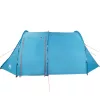  4 személyes kék vízálló alagút kempingsátor