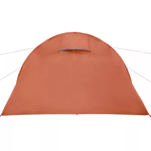  4 személyes szürke és narancssárga vízálló alagút kempingsátor