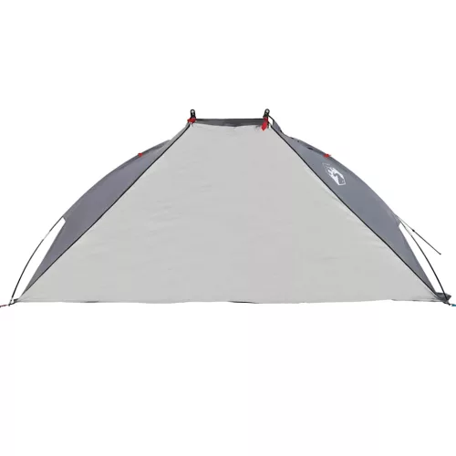  szürke 185T poliészter strandsátor 268 x 223 x 125 cm