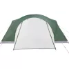  8 személyes zöld vízálló keresztirányú családi sátor