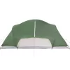  8 személyes zöld vízálló keresztirányú családi sátor