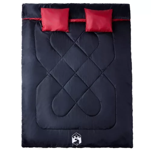  3-4 évszakos kétszemélyes felnőtthálózsák párnákkal