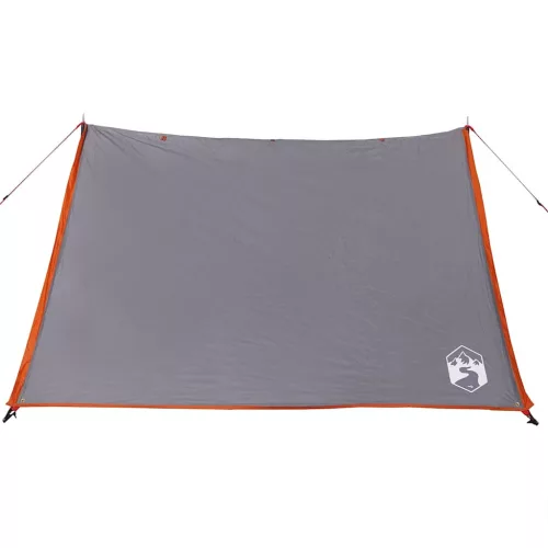 2 személyes szürke és narancssárga vízálló kempingsátor