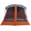  4 személyes narancssárga vízálló előrészes kempingsátor