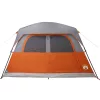  6 személyes narancssárga vízálló családi sátor