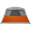  6 személyes narancssárga vízálló családi sátor