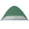  6 személyes zöld vízálló kupolás családi sátor