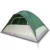 6 személyes zöld vízálló kupolás családi sátor