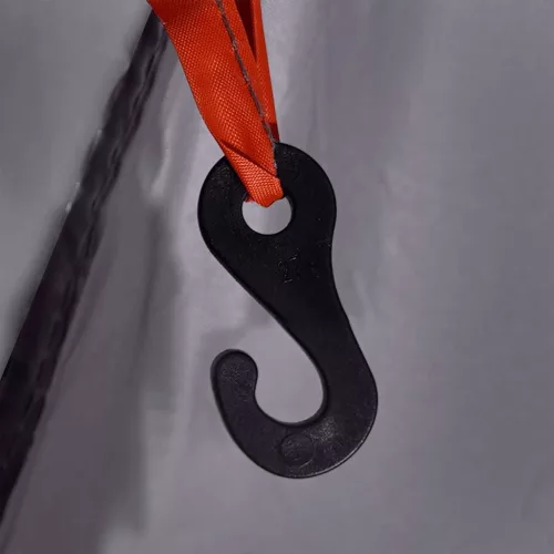  8 személyes szürke és narancssárga vízálló családi tipisátor