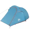  3 személyes kék vízálló alagút kempingsátor