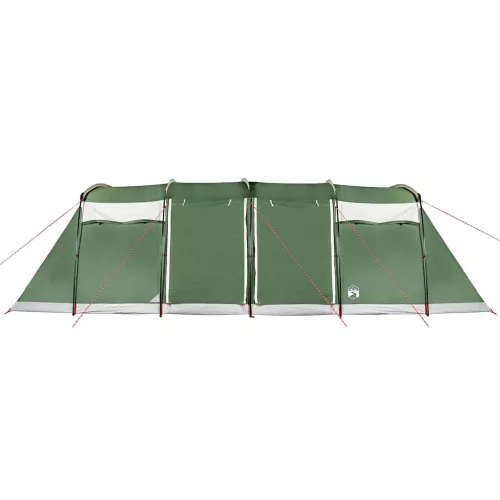  8 személyes zöld vízálló alagút alakú családi sátor