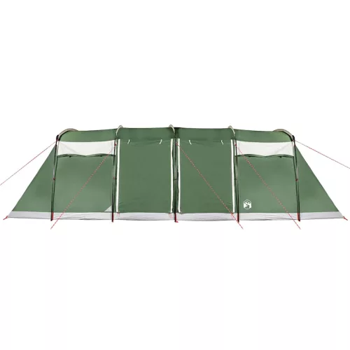  10 személyes zöld vízálló alagút alakú családi sátor