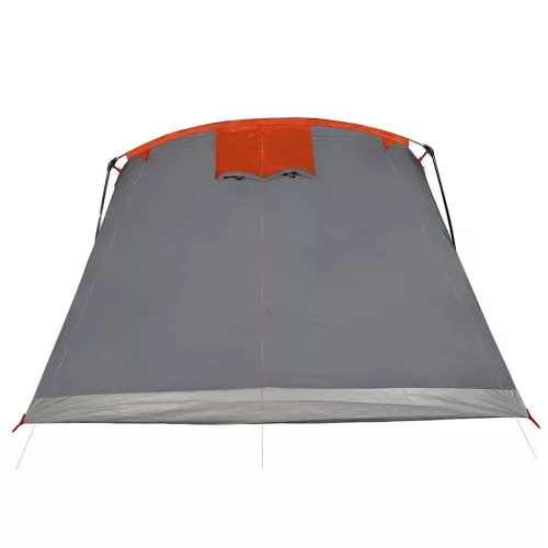  10 személyes szürke/narancssárga vízálló alagút családi sátor