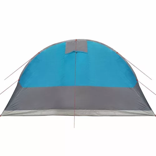 7 személyes kék vízálló alagút alakú családi sátor