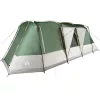  4 személyes zöld vízálló alagút kempingsátor