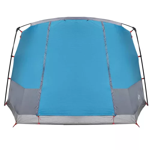  4 személyes kék vízálló alagút kempingsátor