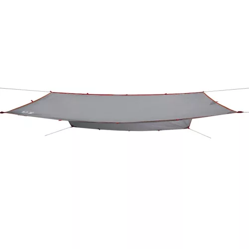  szürke-narancssárga vízálló kempingponyva 360 x 294 cm