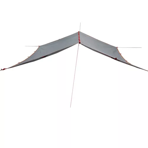  szürke-narancssárga vízálló kempingponyva 360 x 294 cm