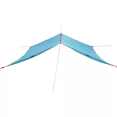  kék vízálló kempingponyva 400 x 294 cm