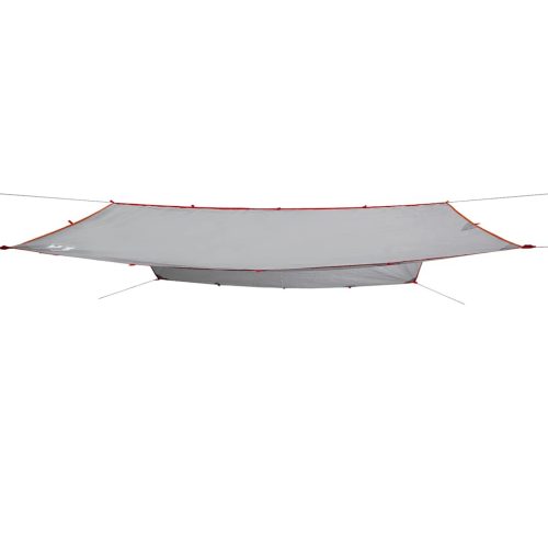  szürke-narancssárga vízálló kempingponyva 500 x 294 cm