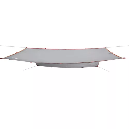  szürke-narancssárga vízálló kempingponyva 500 x 294 cm