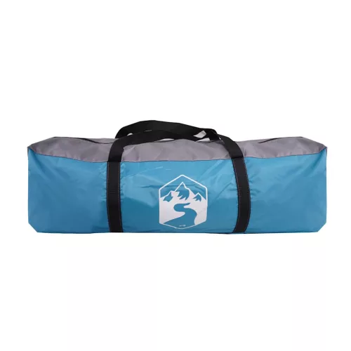  2 személyes kék vízálló kupolás kempingsátor