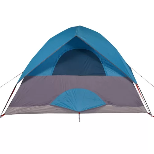  2 személyes kék vízálló kupolás kempingsátor