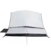  2 személyes fehér sötétítő szövet vízálló kupolás kempingsátor