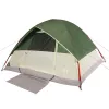  6 személyes zöld vízálló kupolás családi sátor