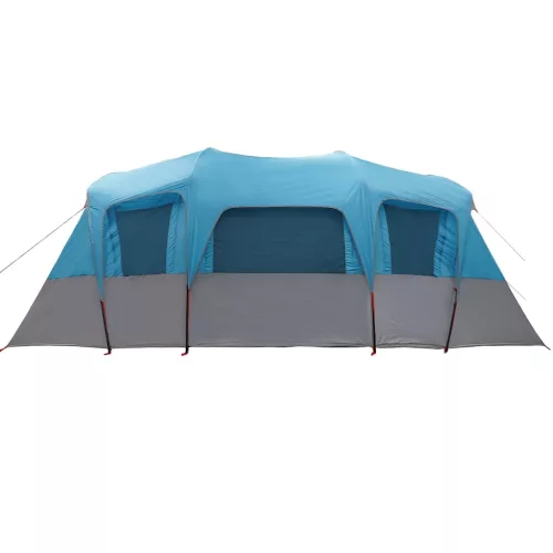  16 személyes kék vízálló alagút alakú családi sátor