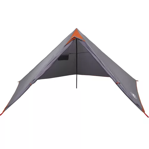  7 személyes szürke és narancssárga vízálló családi tipisátor